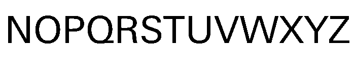 Univers Next Pro Regular Font UPPERCASE