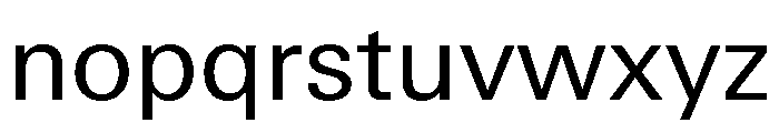 Univers Next Pro Regular Font LOWERCASE