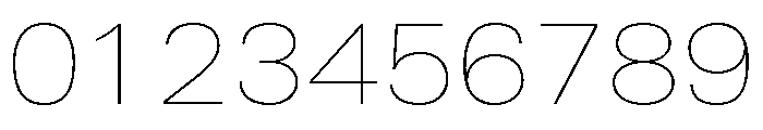 Univers Next Pro UltLt Ext Regular Expanded Font OTHER CHARS