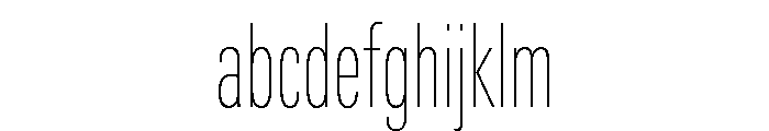 Univers Next Pro UltraLight Compressed FONT