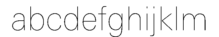 Univers Next Pro UltraLight FONT