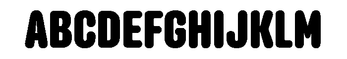 Unpack Bold Font UPPERCASE