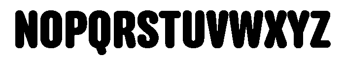 Unpack Bold Font UPPERCASE