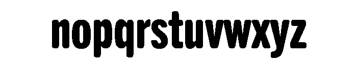Unpack Extra Bold Font LOWERCASE