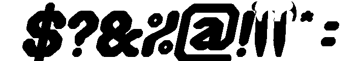 UNITE PRIME Bold Italic Font OTHER CHARS