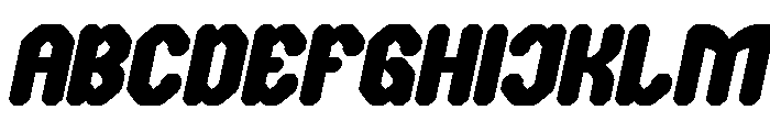 UNITE PRIME Bold Italic Font UPPERCASE