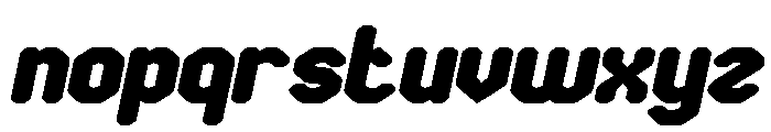 UNITE PRIME Bold Italic Font LOWERCASE