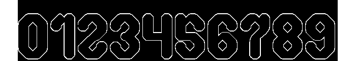 UNITE PRIME-Hollow-Inverse Font OTHER CHARS