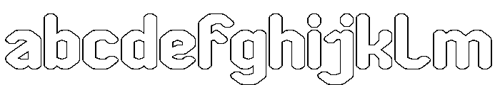UNITE PRIME-Hollow FONT