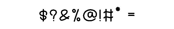 Uncle Welcome Font OTHER CHARS