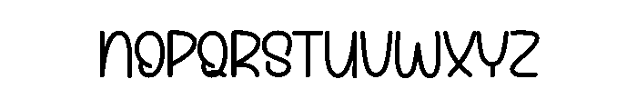 Uncle Welcome Font UPPERCASE