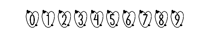 Under Influence Font OTHER CHARS