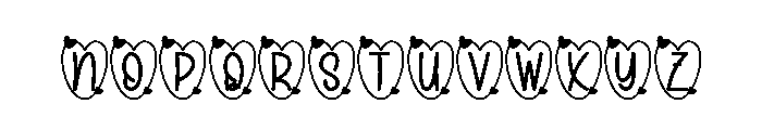 Under Influence Font LOWERCASE