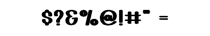 Under Offer Font OTHER CHARS