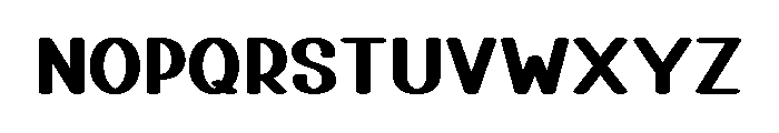Under Offer Font UPPERCASE