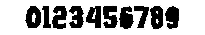 Undercut Font OTHER CHARS
