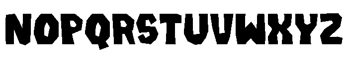 Undercut Font UPPERCASE
