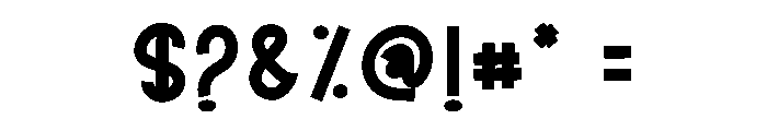 Underline1 Font OTHER CHARS