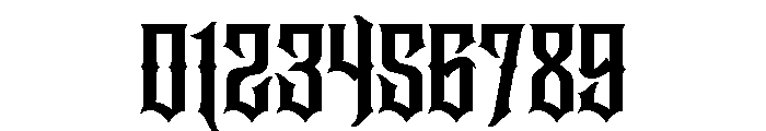 Underock Regular Font OTHER CHARS