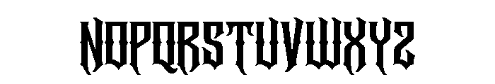 Underock Regular Font LOWERCASE