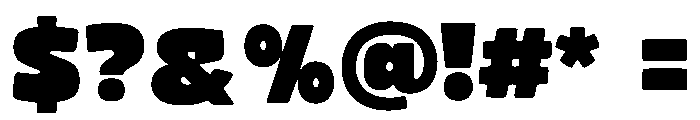 Unfunk Font OTHER CHARS