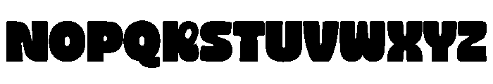 Unfunk Font UPPERCASE