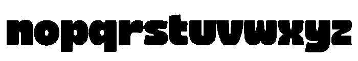 Unfunk Font LOWERCASE