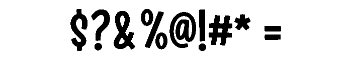 Unibelle Font OTHER CHARS