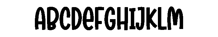 Unibelle Font UPPERCASE