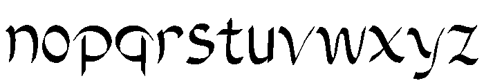 Unica Font LOWERCASE