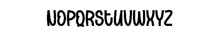 Unicorn Cowgirl Font LOWERCASE