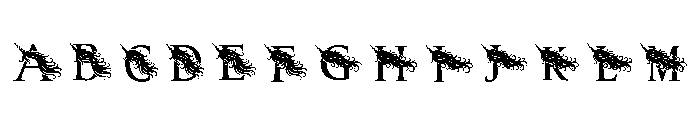 Unicorn Letters Regular Font UPPERCASE
