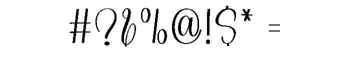 Uniqorn Story Font OTHER CHARS
