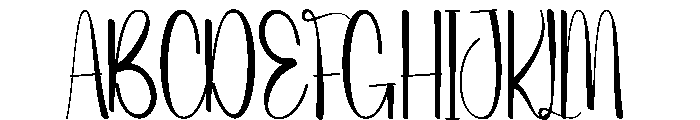 Uniqron Font UPPERCASE