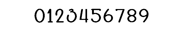 Unique Design Font OTHER CHARS