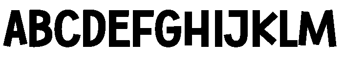 Unique Elnova Font UPPERCASE