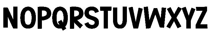 Unique Elnova Font UPPERCASE