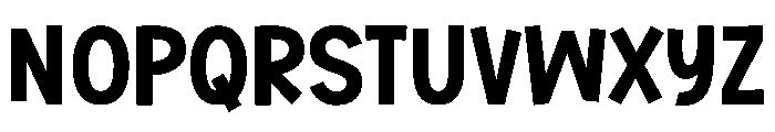 Unique Elnova Font LOWERCASE