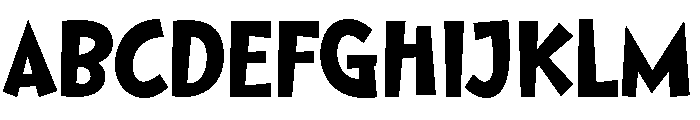 Unique Grinch Font UPPERCASE