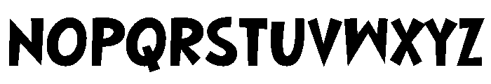 Unique Grinch Font LOWERCASE