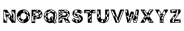 Unit Regular Font UPPERCASE