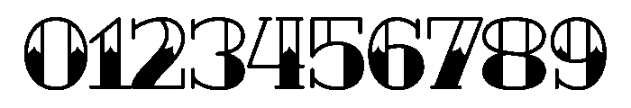 Unity Home Regular Font OTHER CHARS