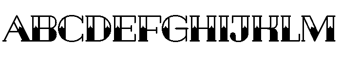 Unity Home Regular Font UPPERCASE