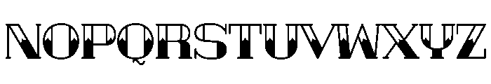 Unity Home Regular Font UPPERCASE