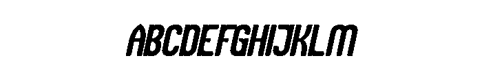 Universal Law-Bold Bold Italic Font UPPERCASE