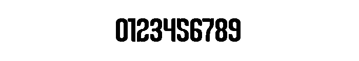 Universal Law Bold Font OTHER CHARS