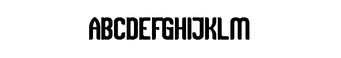 Universal Law Bold Font UPPERCASE