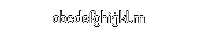 Universal Law-Hollow FONT
