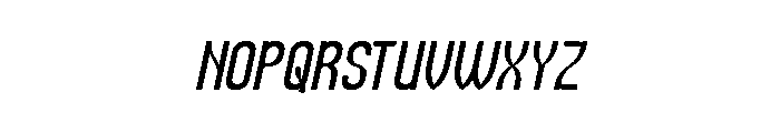 Universal Law Italic Font UPPERCASE