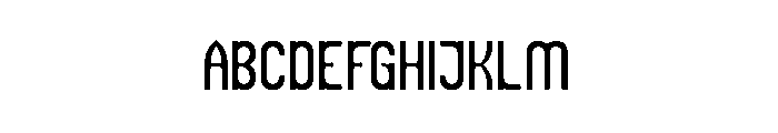 Universal Law Font UPPERCASE